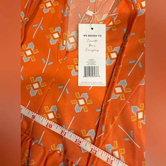 NWT Women’s MICHELLE MCDOWELL Little Details Ava Dress- Size Medium - Picture 9 of 10